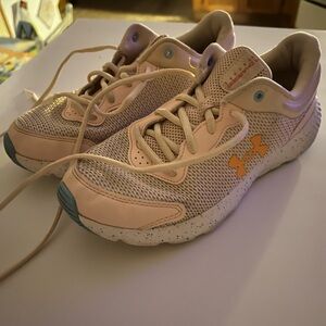 Under Armour Pink and Orange Sneakers